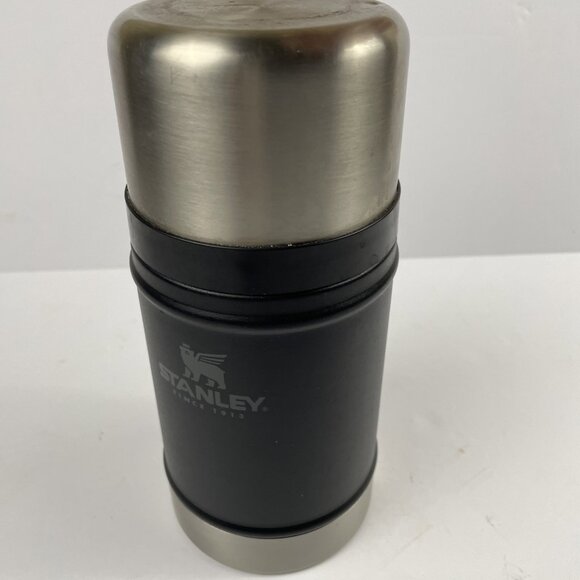 STANLEY CLASSIC LEGENDARY FOOD JAR 24oz Black Wide Mouth Stainless Steel - Picture 6 of 14